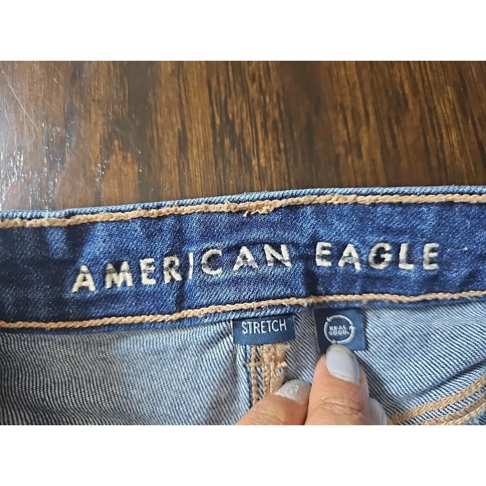 American Eagle Jeans Women's Size 00 Mom Jean Stretch Denim - Picture 4 of 14